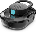 CharJenPro (2026 Upgrade) Robot Limpiafondos Piscina, 120 Min de Limpieza, Doble Motor Robot de Piscina, con Filtración de 180μm, Estacionamiento Auto, para Piscinas Elevadas 100 m², Negro