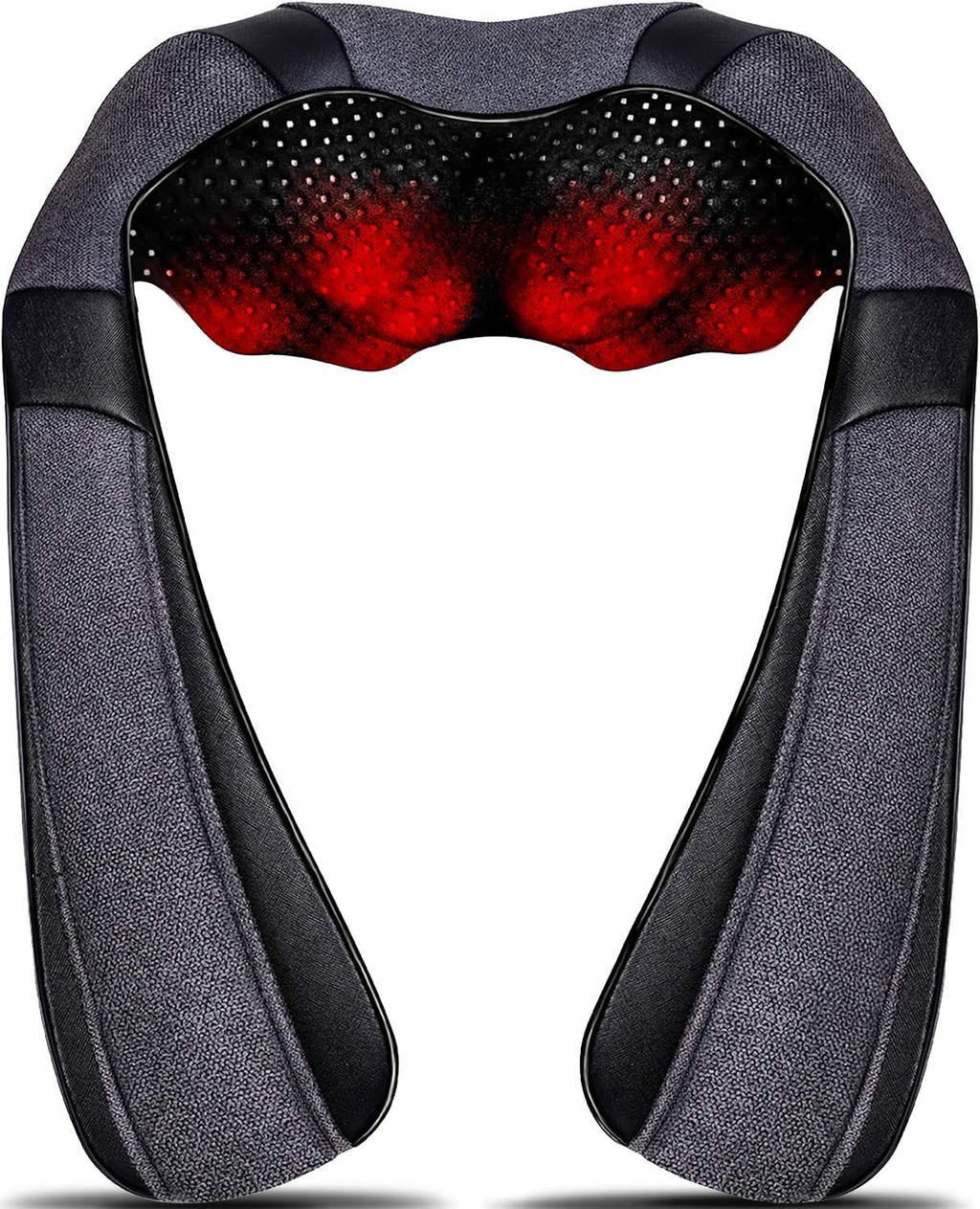 AUTOPDR  Heat Neck Massager for Pain Relief Deep Tissue - Gift for Women Men | Ergonomic 3D kneading nodes, corded design, auto shutoff, Christmas ideal gifts for relaxing use at home, office, or travel