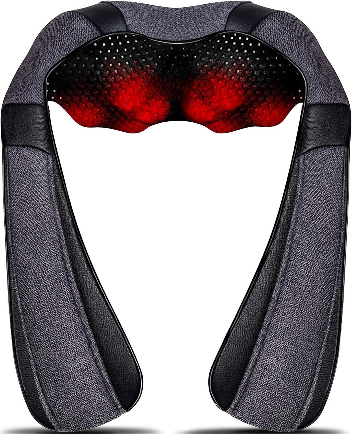 AUTOPDR  Heat Neck Massager for Pain Relief Deep Tissue - Gift for Women Men | Ergonomic 3D kneading nodes, corded design, auto shutoff, Christmas ideal gifts for relaxing use at home, office, or travel