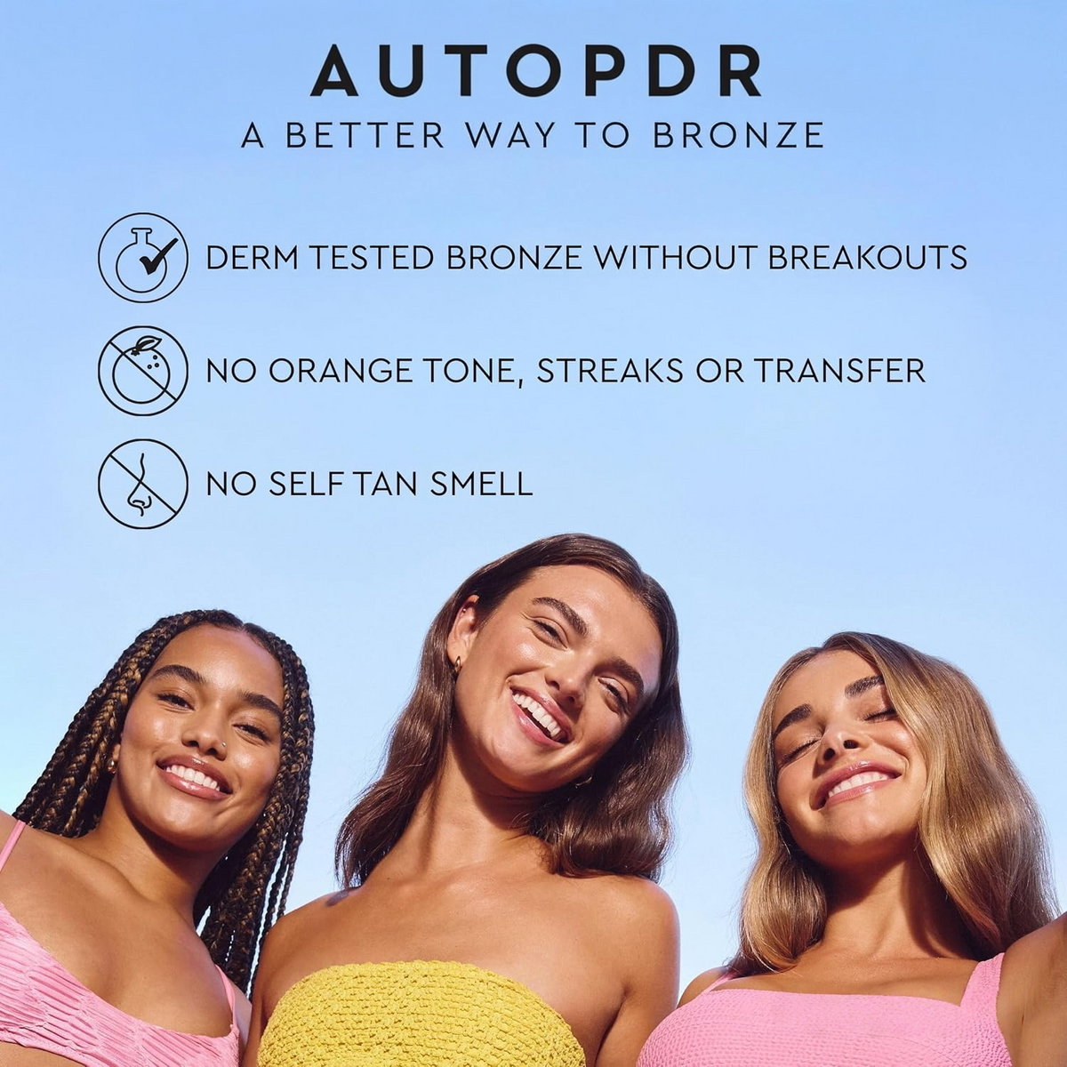 AUTOPDR Medium Self-Tan Drops, Face Tanning Drops, 1.01 Fl Oz | Buildable self-tanning glow, face self tanner to mix with moisturizer, bronzing drops, streak-free, non-comedogenic