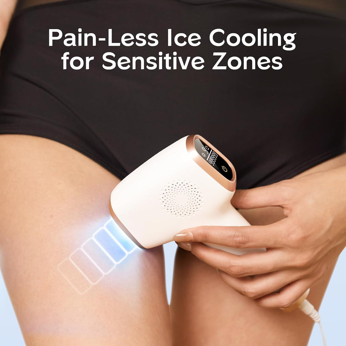AUTOPDR  Hair Removal with Ice Cooling Care Function for Women,Long-Lasting Results,999,999 Flashes Painless Hair Removal, Hair Removal Device for Armpits Legs Arms Bikini Line