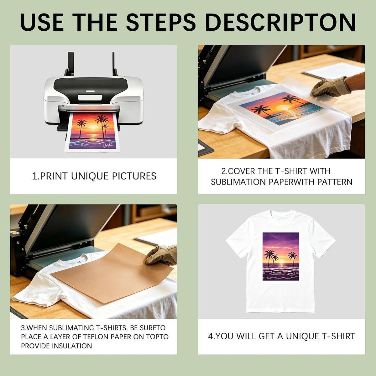 AUTOPDR 10 Pack Unisex Adult Sublimation Blank White Polyester T-Shirt, Crew Neck Short Sleeve Heat Press Blank Tee for Custom DIY