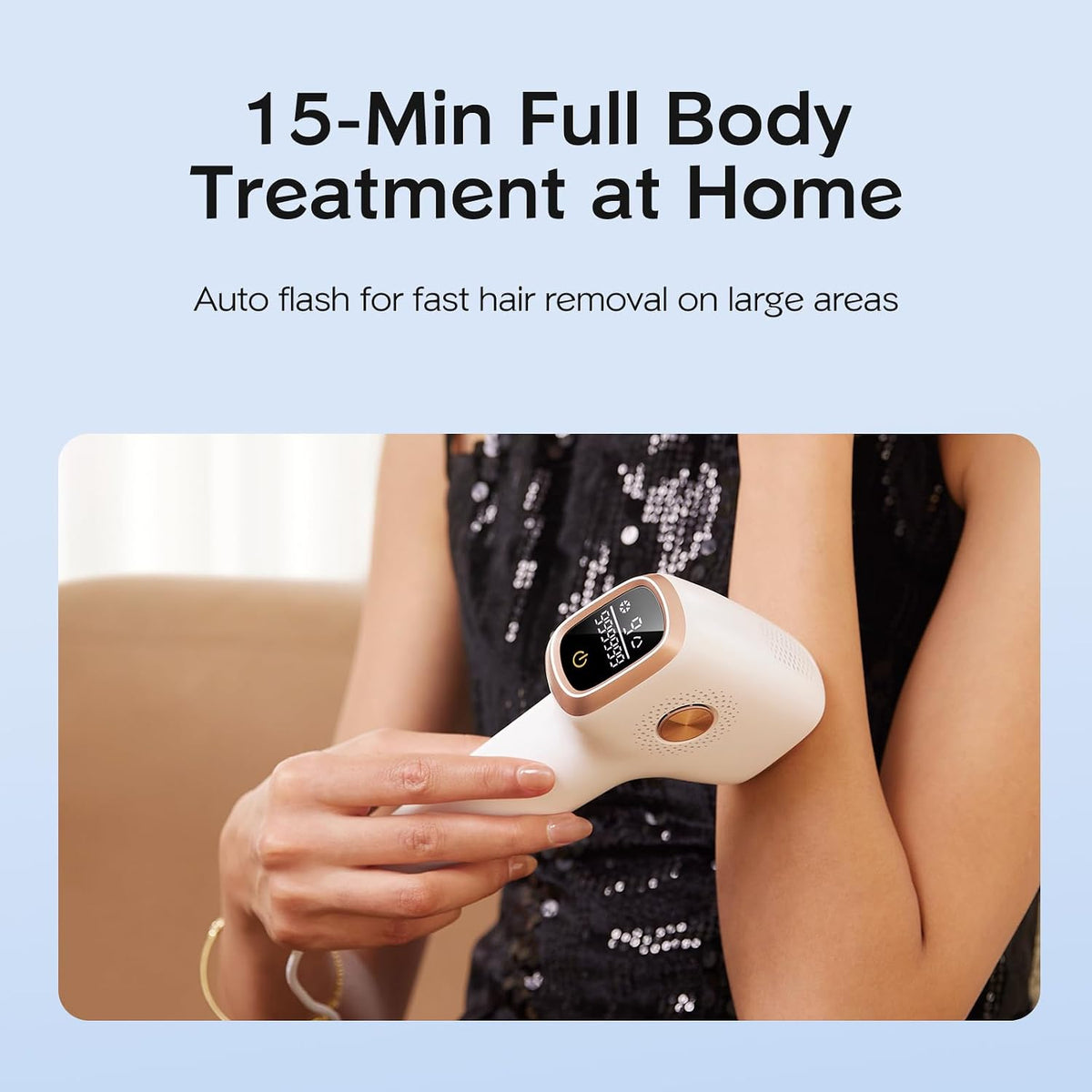 AUTOPDR  Hair Removal with Ice Cooling Care Function for Women,Long-Lasting Results,999,999 Flashes Painless Hair Removal, Hair Removal Device for Armpits Legs Arms Bikini Line