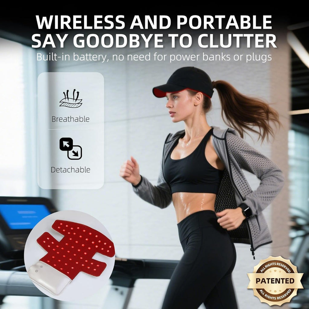 AUTOPDR  Red Light Therapy for Hair, Laser Cap, Red Light Therapy Hat | Cordless Hair Care for Home & Travel, for Hair Loss, for Hair Growth, , Hair Loss Treatments