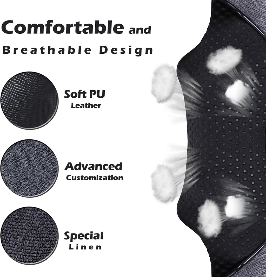 AUTOPDR  Heat Neck Massager for Pain Relief Deep Tissue - Gift for Women Men | Ergonomic 3D kneading nodes, corded design, auto shutoff, Christmas ideal gifts for relaxing use at home, office, or travel
